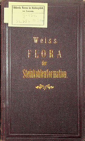 Weiss E. Aus der Flora der Steinkohlenformation. Zur Erläuterung der wichtigeren Pflanzen dieser Formation, mit besonderer Berücksichtigung der Steinkohlengebiete in Preussen / E. Weiss; hrsg. von der k. geologischen Landesanstalt in Berlin;Lithogr. E. Ohmann und W. Pütz. – [Berlin]: verlag der Simon Schropp'schen Hoflandkartenhandlung, 1881. – 19 S.; 20 Taf. Abb.
